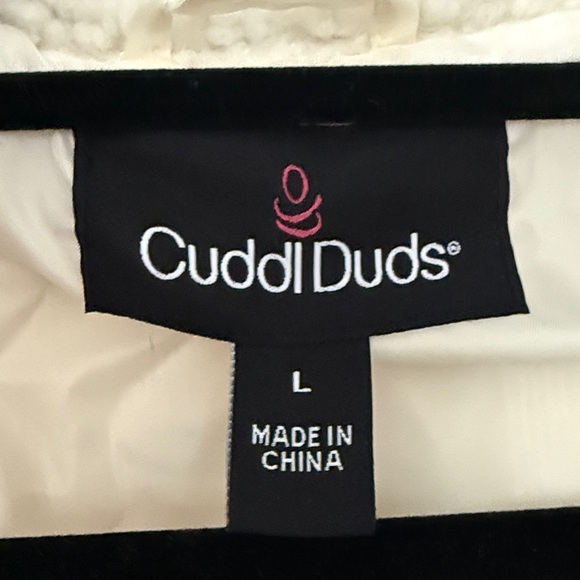 Shawl Coat Cuddl Duds NWT NEVER WORN Off-White - Picture 10 of 14